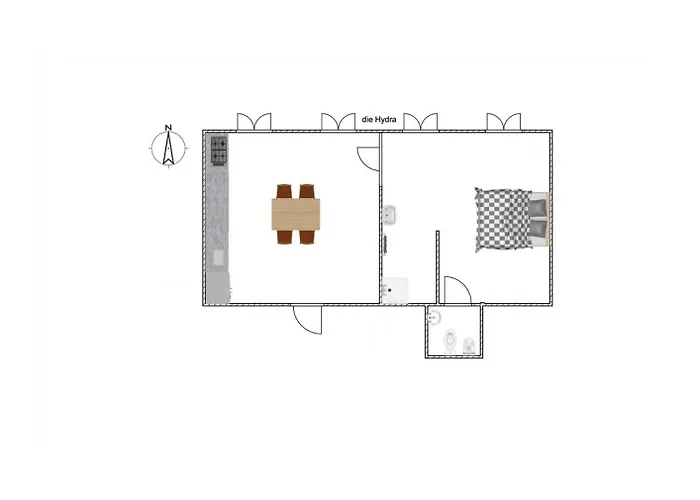 Tatil Evi Stylish On Ruegen Island Rambin